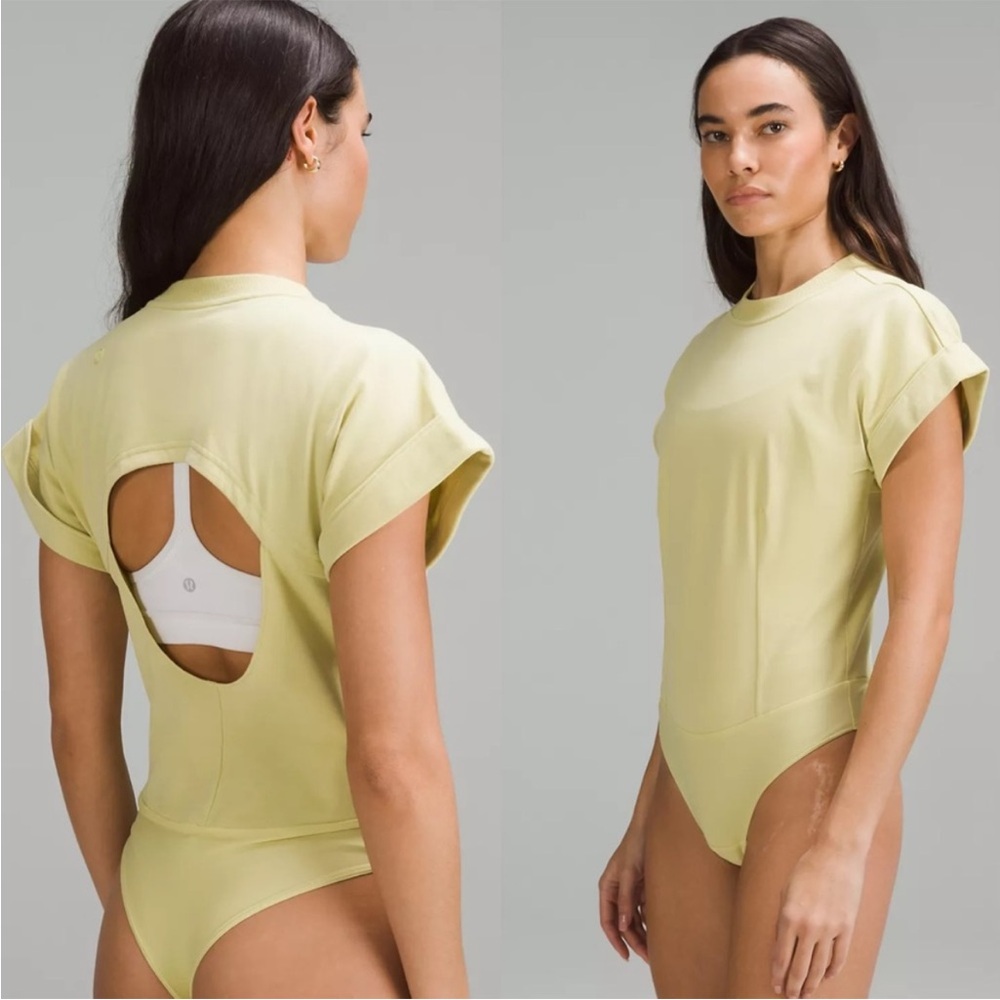 🇺🇸FIRM PRICE🇺🇸Lululemon heavy weight T-shirt bodysuit